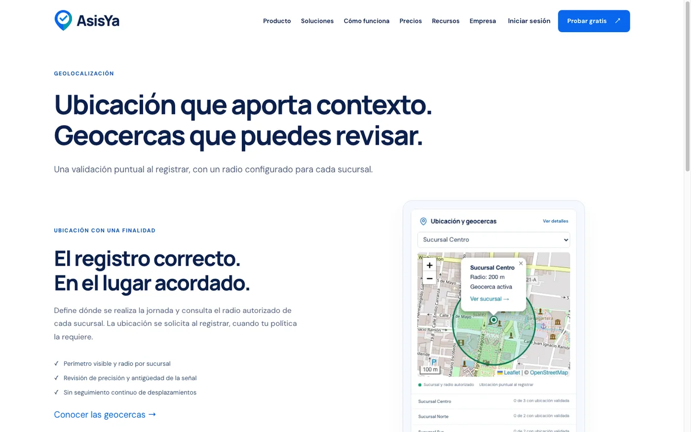 Página de un sitio web a medida con SEO técnico
