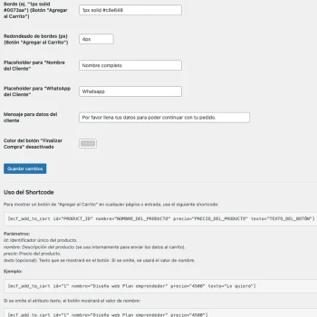 Carrito Flotante para WordPress – Plugin de eCommerce con Ventas por WhatsApp y Gestión de Pedidos - Imagen 3