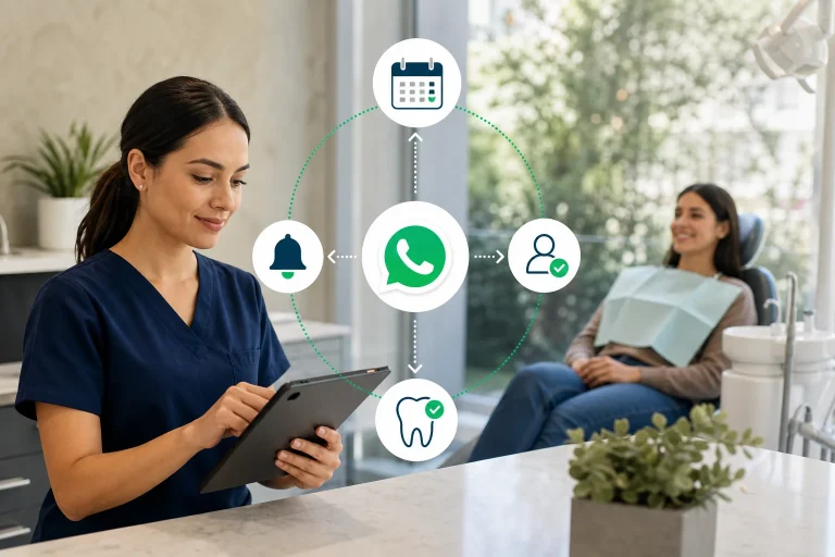 Flujo de trabajo de recordatorios de citas en WhatsApp