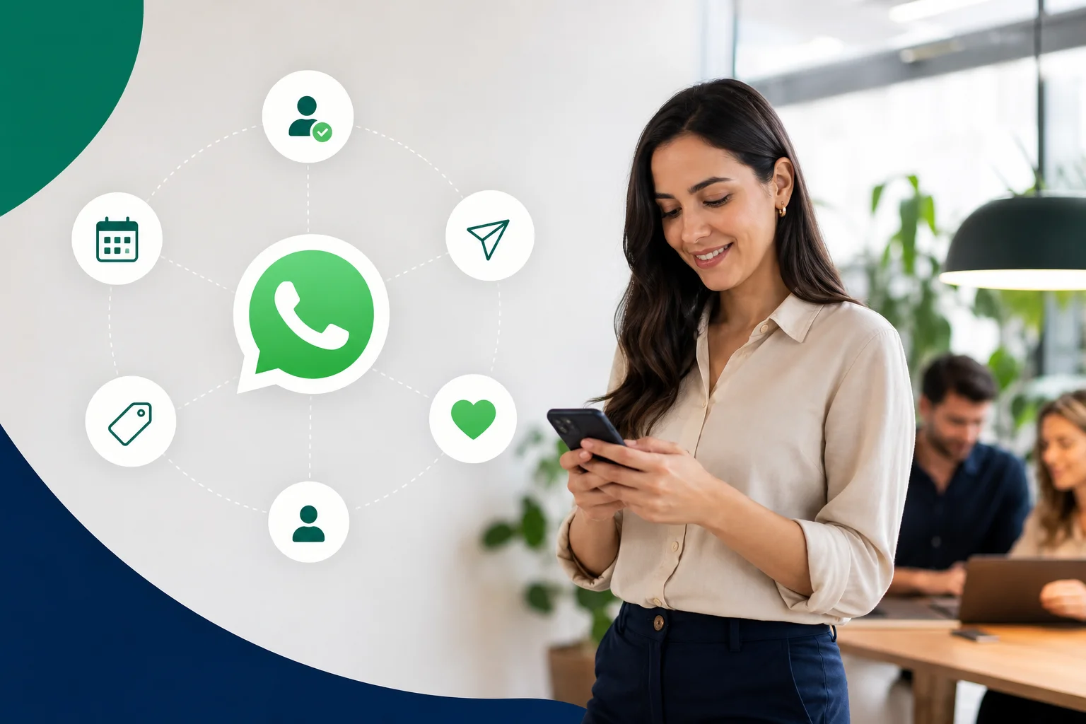 Diagrama de seguimiento prospectos en WhatsApp