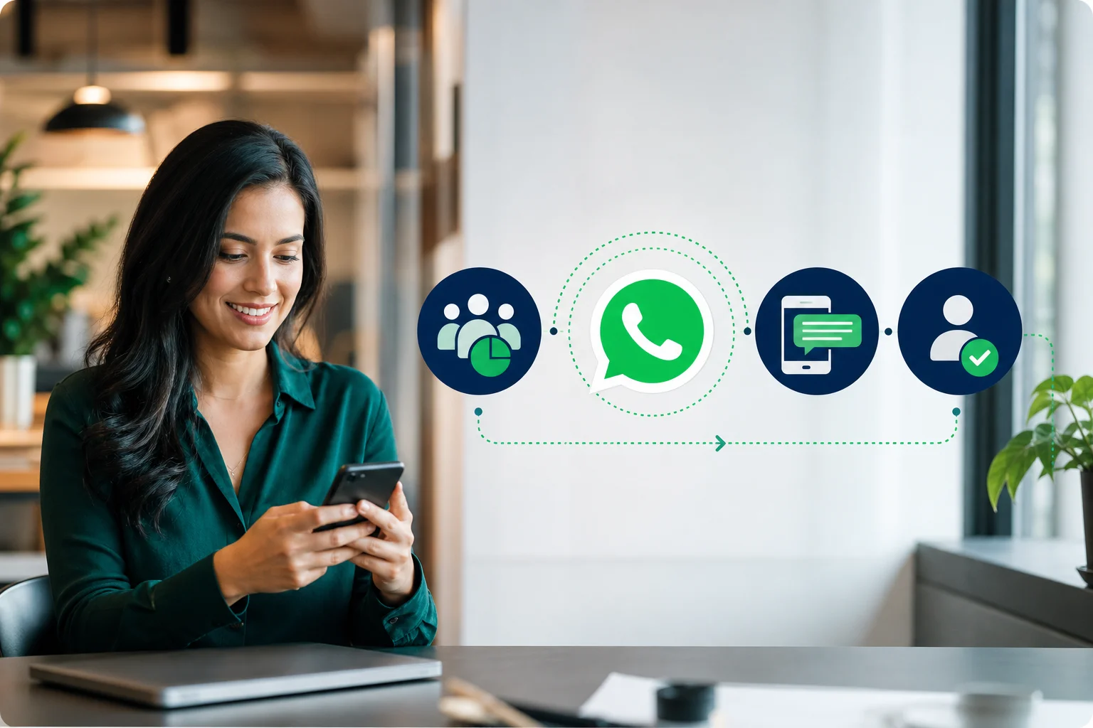 Diagrama de estrategias de reactivación de clientes por WhatsApp